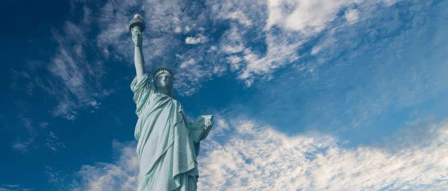 La Statua della Libertà, popolare attrazione turistica negli USA